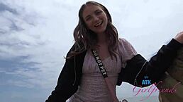 vacation fun with macy meadows pissing public pov 😜