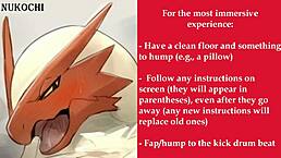 blaziken gives jerk off instructions in a casual way