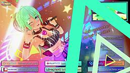 Awatsuki Maaya and Kongou Mitsuko in A Certain Magical Index