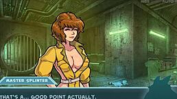 Star Channel 34 Part 82 Features Sexy Brunette In Anime Game