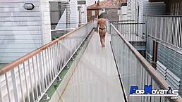 Watch Linda Gonzalez eagerly suck Victor Bloom's big cock?