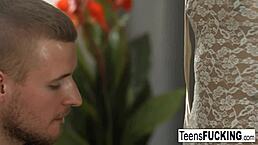 Mary Dee Feels Intense Pleasure During Creampie.