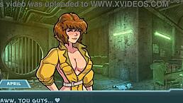 Star Channel 34 Part 82 Features Sexy Brunette In Anime Game