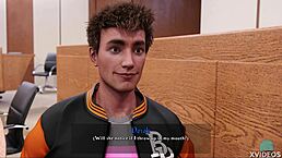 Teacher's sexy nude big tits in POV roleplay dik scene