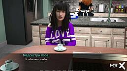 girl receives massage from mistress in dusklight manor episode 58!