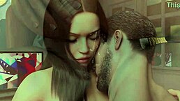 atlas having threesome sex with leyala and tasha in the seven realms visual novel?