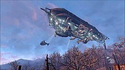 Fallout 4 air pin-up with blonde big tits