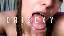 ninfeta teases friend's cock until he cums with dri sexy and nicklaus