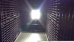 Sexy Dani Daniels Acts Like A Bitch In A Cage