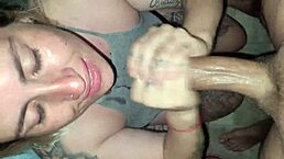 I Gave Blanquita Lotsa Cum On Her Face In The Garage