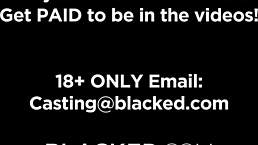 Blonde forgets white boyfriend for monster cock night.