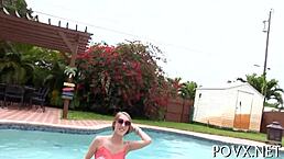 Cadence Lux stars in awesome POV tube video with hardcore fucking and blowjob scenes.