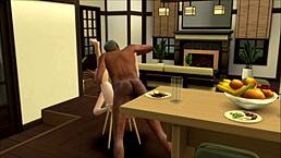 The Grandfather's New Brunette Girlfriend