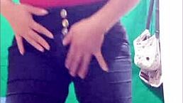 Latina amateur with big natural tits and ass gets POV sex, sweaty and wet vagina.