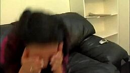 blonde hottie squirts during spooning accident backstage