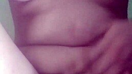 wife and friend engage in lesbian play with masturbation and blowjob in bedroom