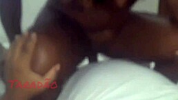 The safada fucks deliciously with a big black cock