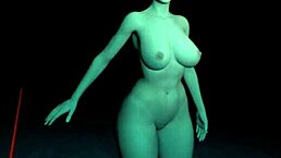 in this virtual reality game, captain explores hardcore scenes with anime characters and big asses