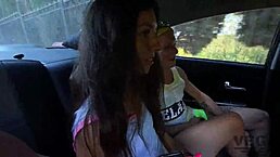 Step Sister Gets Cum On Face And Glasses From Hardcore Oral