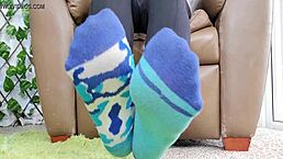 Femdom Smelly Feet Domination After Workout! 😈