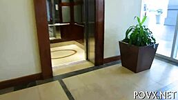 Huge cock satisfies hot hottie in a wild teen 18+ competition.