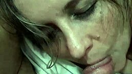 a brazilian nurse gives deepthroat in the hospital setting.