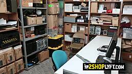 Omg, I Meant to Say Little Redhead Got Her Pussy Pounded on Desk!