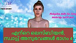 Malayalam Lesbian Swap Experiences Intensify in Part 4