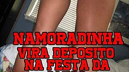 Girlfriend Turns Into A Deposit At Her Friend's Party With Real Moans