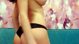 petite brunette with nice perky tits chats and shows off on webcam for viewers