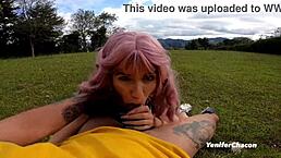 I suck big cock in public for facial