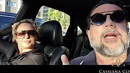 cassi foi com marido encontrar um amigo de brasília e fizeram um ménage cheio de tesão na beira mar