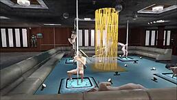 fallout 4 multi pole dance