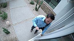 hot nanny caught on webcam riding her boss with wild abandon