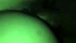 Riding hard with a finger in my wife's tail.