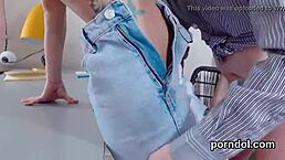 Young Sensual Girl Gets Boldly Seduced And Poked By Her Senior Teacher With Intense Vagina And Blowjob Action