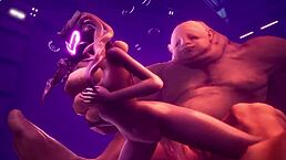 Subverse - hard sex with huntress 😏