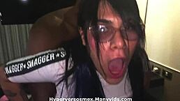 The biggest dick I've ever fucked destroys my mouth and ass with BBC.