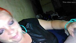 She gives an amazing blow job right here