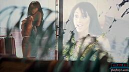 these two milfs leia and erika show off their big tits solo