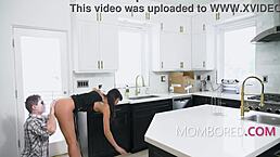 Anthony Pierce pounds paranormal pussy with Charlie and Maya