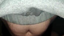 Amateur milf blows big cock