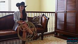 these two milfs leia and erika show off their big tits solo