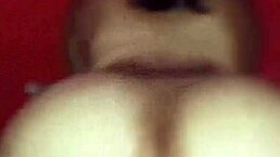 mexican brunette enjoys homemade close-up video