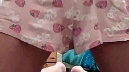 Compilation pee in pajamas - wanna see me squirt all over?