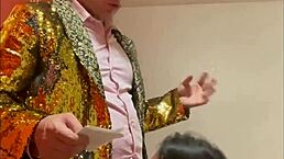 mchenry cruiser gets a blowjob while doing standup comedy