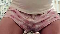 Compilation pee in pajamas - wanna see me squirt all over?