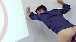 gay native bareback action in the classroom