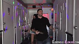 Want to see this teen 18+ suck and get creampied at the gloryhole?