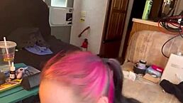 Beautiful Woman Worships Monster Cock With Tongue And Blowjob For Intense Orgasm